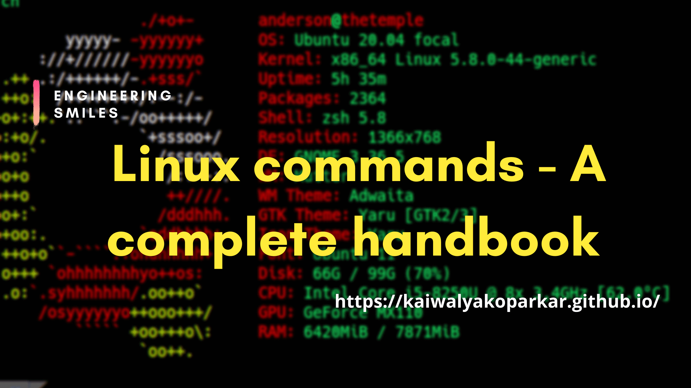 🐧 Linux Commands - A Complete Handbook for beginners 💻